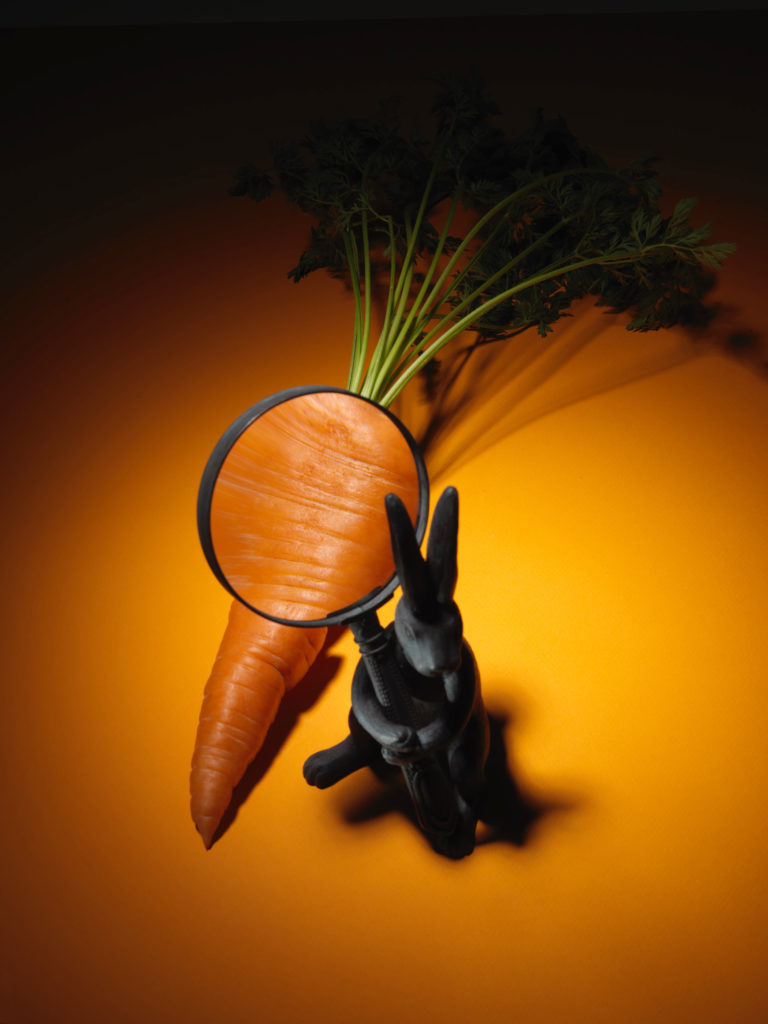 Blackened Carrot Lardons